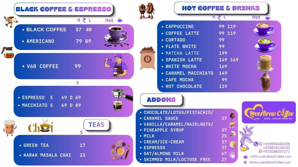 LovesBrew Coffee New Menu 2026 Pdf 1024x576